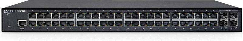 LANCOM GS-3152X, Managed Layer-3-Lite-Switch, 48 Ethernet-Ports und 4 SFP+ Ports (1G/10G), 176 GBit/