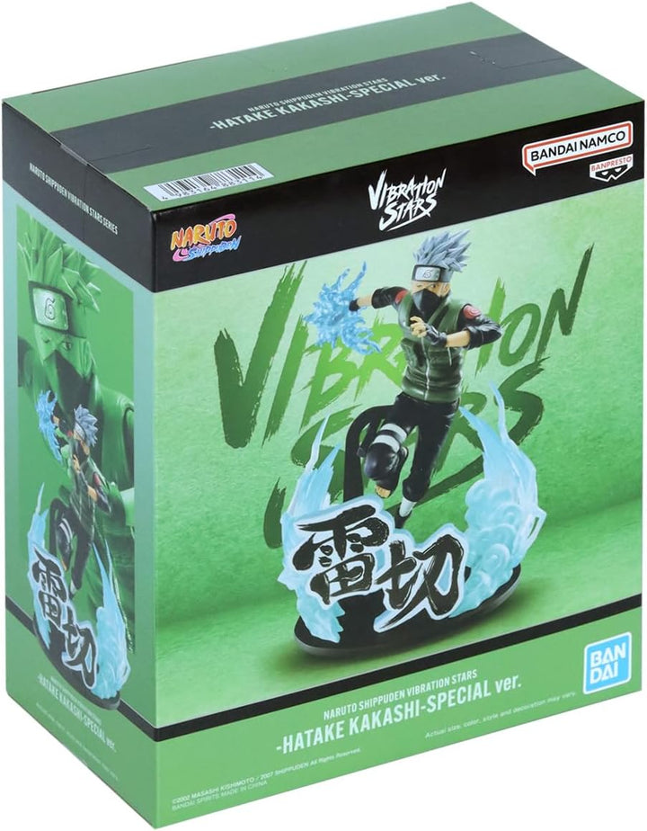 BANPRESTO, Kakashi Hatake Naruto Shippuden, Vibration Stars, Special Ver. 21 cm, Mehrfarbig BP88311