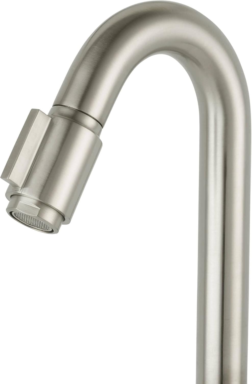 Essential 2.0 Kaltwasserhahn Gäste WC - 19 cm Hoher Waschtischarmatur - Messing - Mit Rosetten - Geb