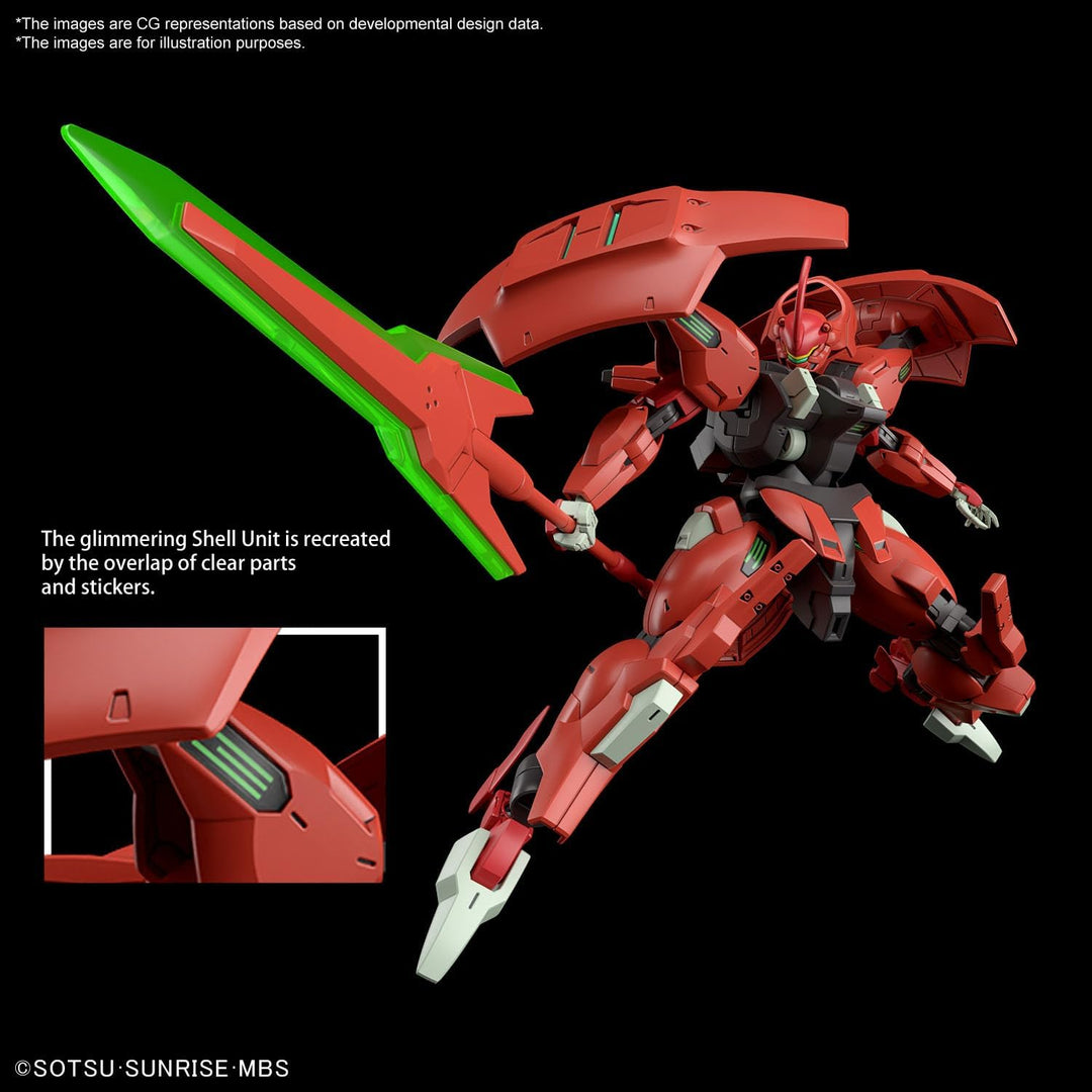 BANDAI Gundam – HG 1/144 Darilbalde – Modellbausatz, Darilbalde