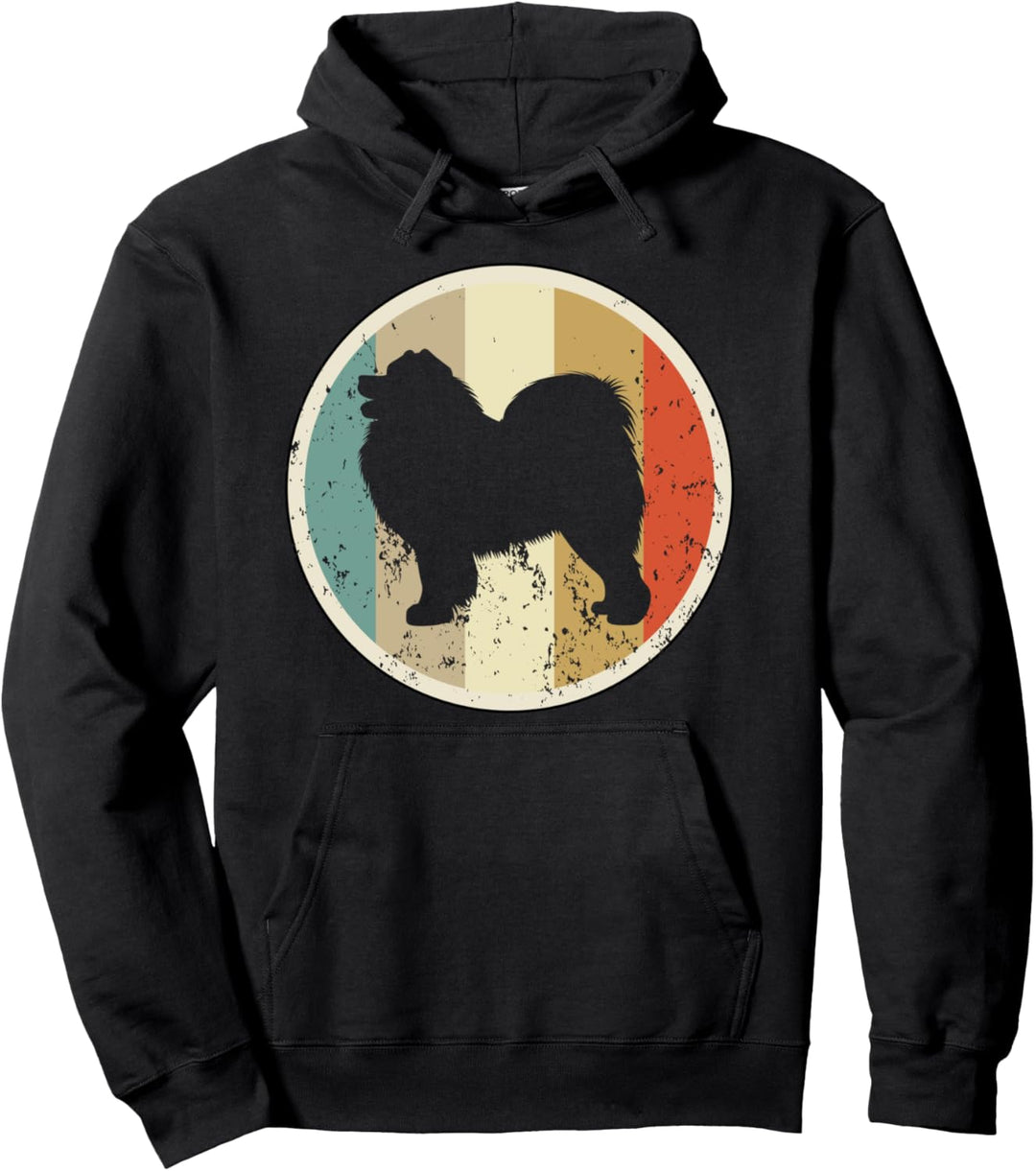 Retro Vintage Style Samojede Samojedenhund Samojedenspitz Pullover Hoodie