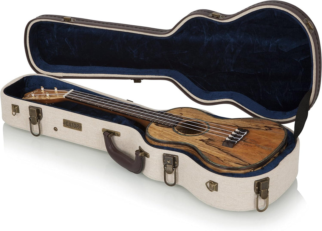 GATOR-Fälle GW-JM-UKE-TEN Ukulelen-Tenor-Fall Beige Tenor-Ukulele, Beige Tenor-Ukulele