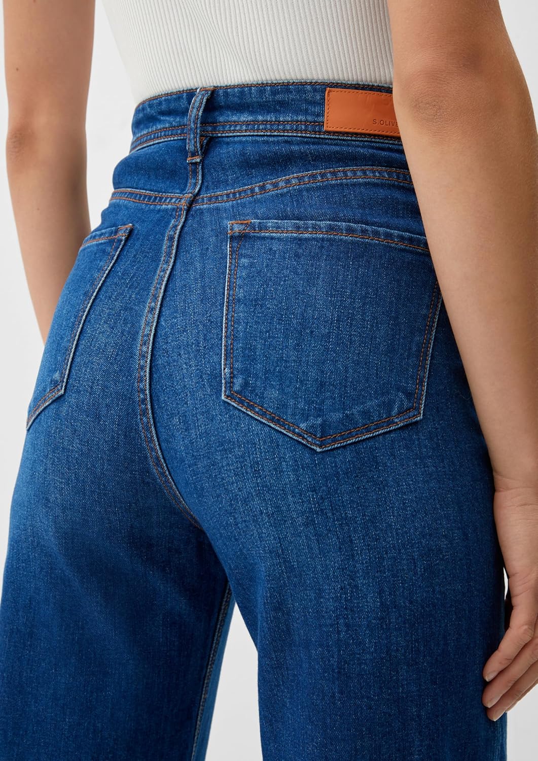 s.Oliver Jeans Suri/Regular Fit/Super High Rise/Wide Leg 42W / 32L 55z4, 42W / 32L 55z4