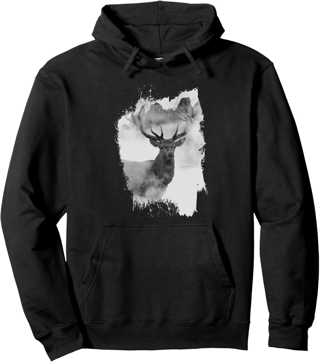Hirsch Wiesn Outfit Dirndl Pullover Hoodie