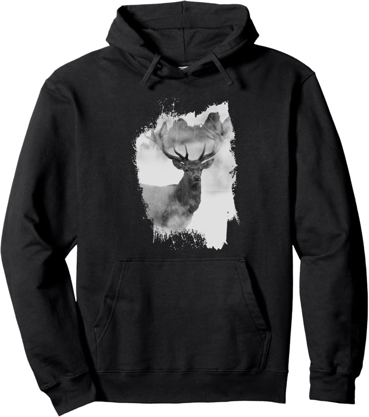 Hirsch Wiesn Outfit Dirndl Pullover Hoodie
