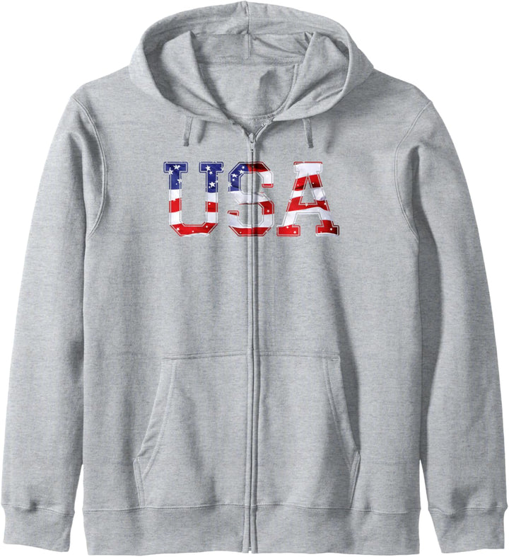 Trendy USA Fill Kapuzenjacke