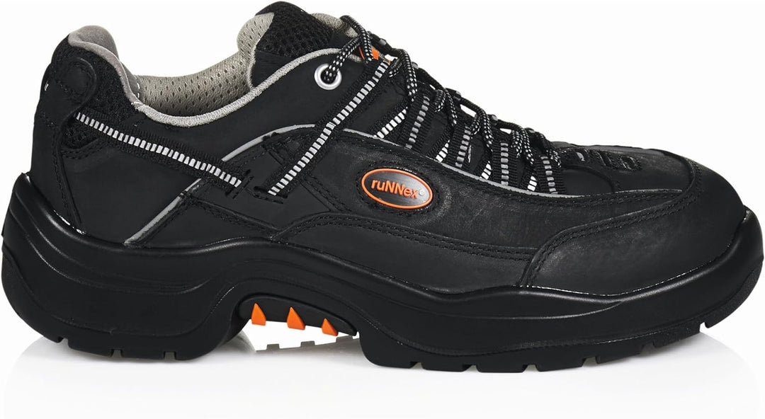 ruNNex® S2-Sicherheitshalbschuh TeamStar, Schwarz, Gr. 39 39 EU Schwarz, 39 EU Schwarz