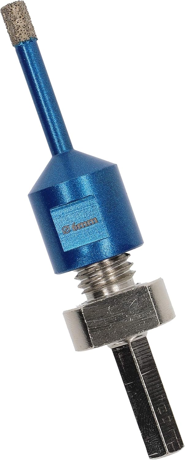 PRODIAMANT M14 / 6-kant Adapter für Bohrmaschinen und Akkuschrauber zur Verwendung mit Fliesenbohrer