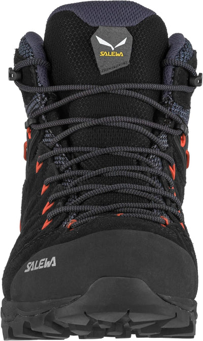 Salewa Herren Ms Alp Mate Mid PTX Trekking-& Wanderstiefel 39 EU Black Out Fluo Orange, 39 EU Black