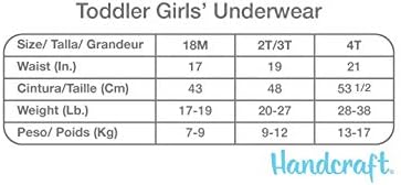 Disney Mädchen Slip (10er Pack), 18 Monate 7er-pack, 100 % Gek&#xE4;mmte Baumwolle mit Klassischem D