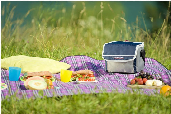 Campingaz Fold N Cool, dunkelblau/grau, Kühltasche 5 Liter, Kühltasche 5 Liter