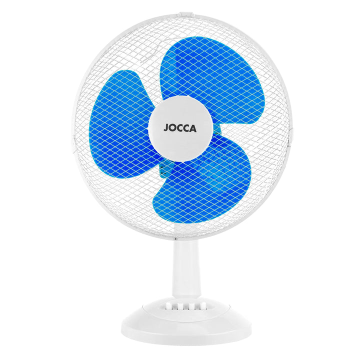 Jocca - Tischventilator 30 cm Durchmesser/Leistung 45 W / 3 Geschwindigkeiten / 3 Flügel/Oszillation