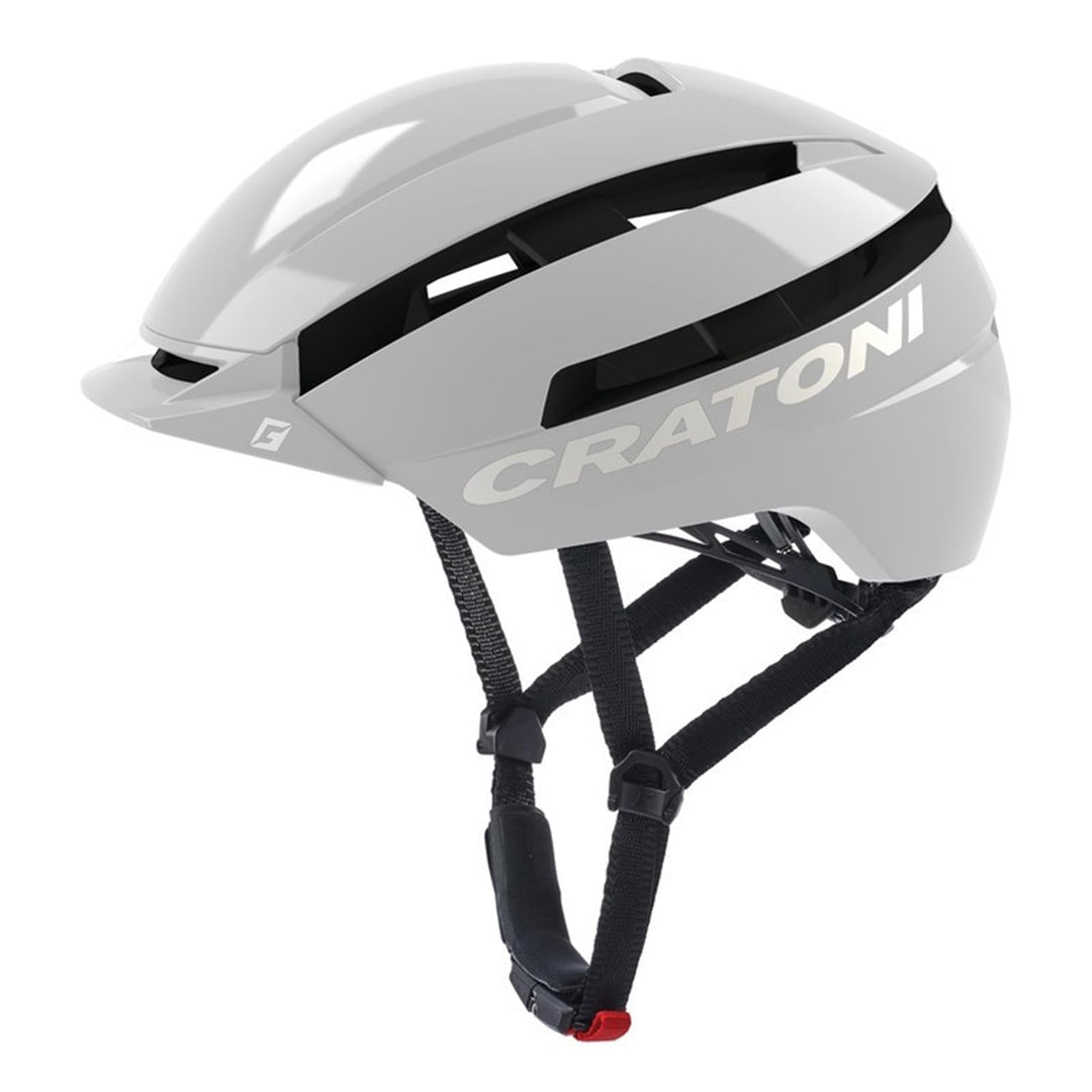Cratoni C-Loom 2.0 E-Bike und Urban Lifestyle Helm M Silverfrost, M Silverfrost