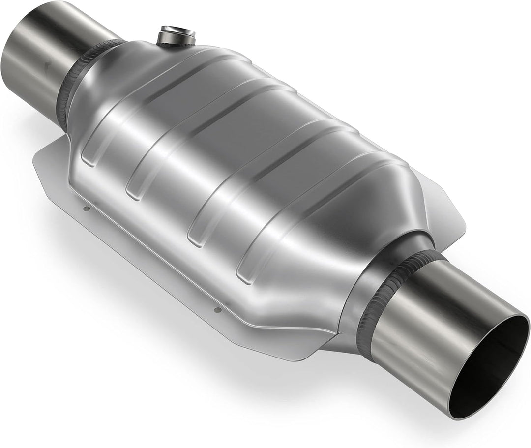 BLUETECH® 200 Zellen UNIVERSALL FLACH Sport Renn Katalysator Euro 4 Norm Metall 101mm 103R. ID Ansch