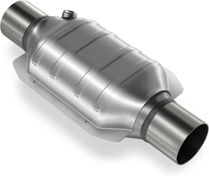 BLUETECH® 200 Zellen UNIVERSALL FLACH Sport Renn Katalysator Euro 4 Norm Metall 101mm 103R. ID Ansch