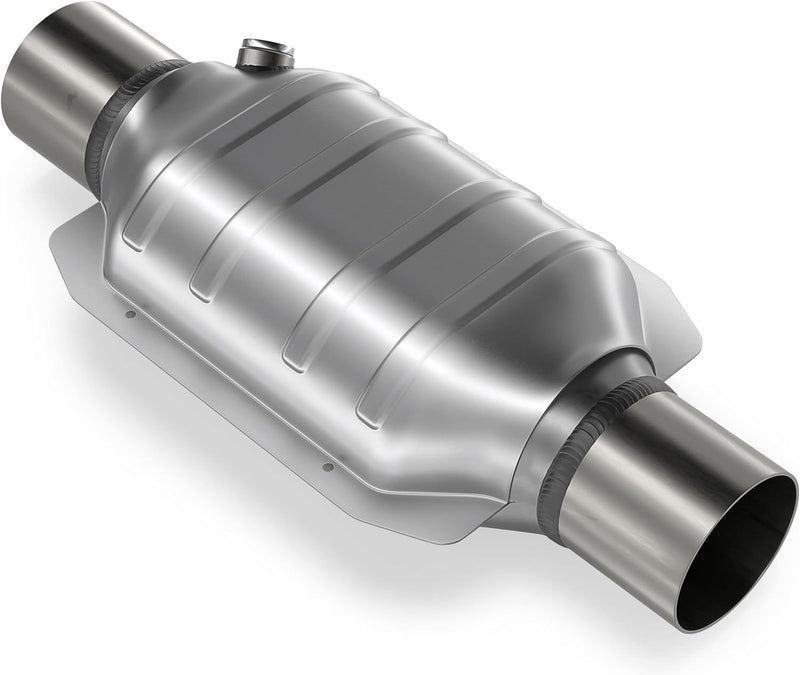 BLUETECH® 200 Zellen UNIVERSALL FLACH Sport Renn Katalysator Euro 4 Norm Metall 101mm 103R. ID Ansch