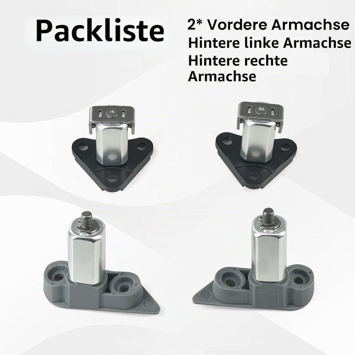 JOYSOG 4 Stück Mini 5 Pro Arm Achse für DJI Mini 5 Pro Drohne vorne/hinten links rechts Arm Scharnie