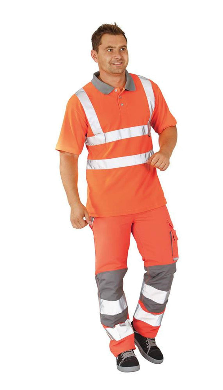 Planam Grösse 90 Unisex Plaline Warnschutz Bundhose orange Zink Modell 5610 90 Orange/Zink, 90 Orang
