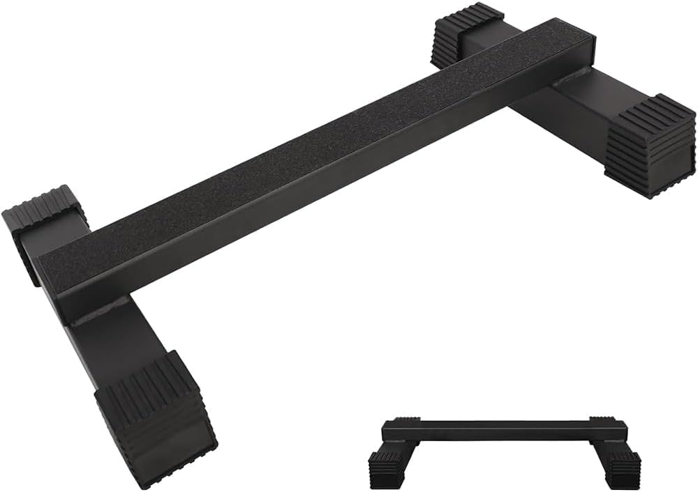 HoldOneLight Stehende Wadenhebe-Maschine &amp; Wadenhebestange – Multifunktionales Fitnesspedal für Knie