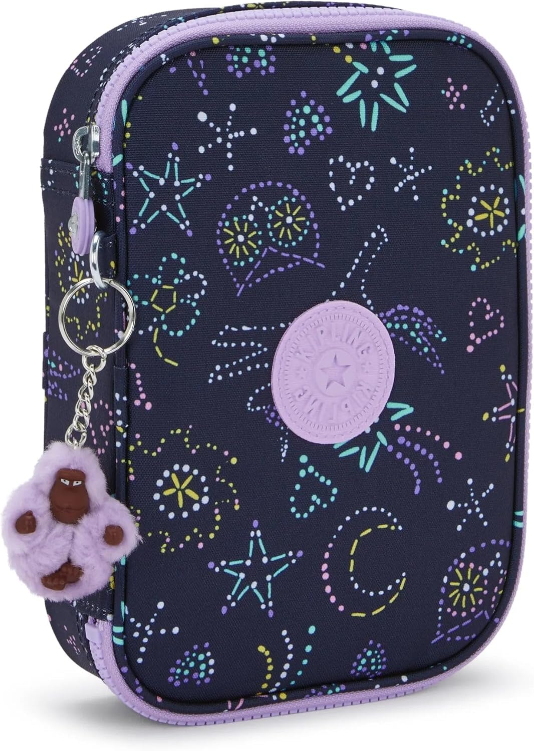 Kipling 100 Pens Case Federmäppchen, 100 Stifte Einhornstern, Einhornstern