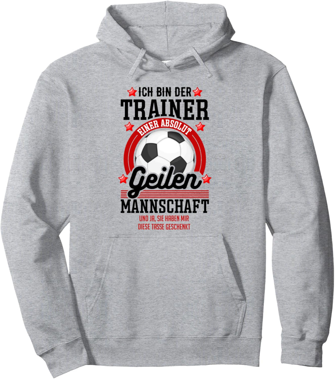Bester Fussballtrainer Geschenk Spruch Danke Fussball Coach G Pullover Hoodie