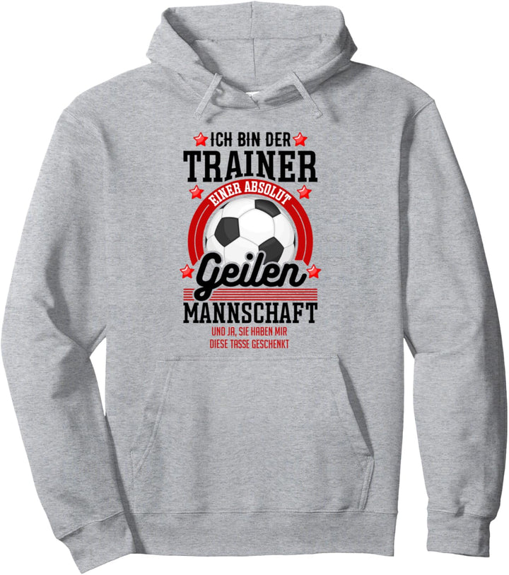 Bester Fussballtrainer Geschenk Spruch Danke Fussball Coach G Pullover Hoodie