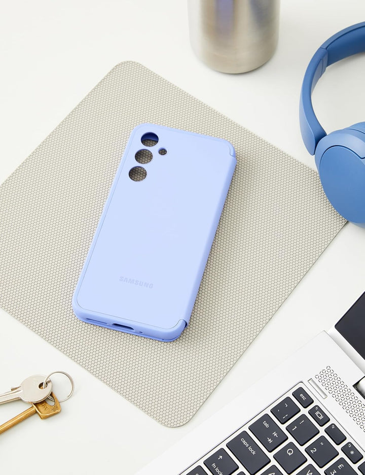 Samsung Smart View Wallet Case EF-ZA546 für das Galaxy A54 5G, Handyhülle, Schützhülle in Blueberry,