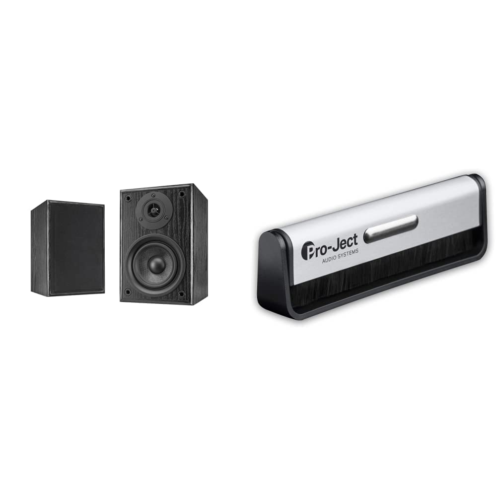 Dual LS 100 Aktiv-Lautsprecher Set (Phono-Eingang, integrierter Verstärker für Plattenspieler, Paar)