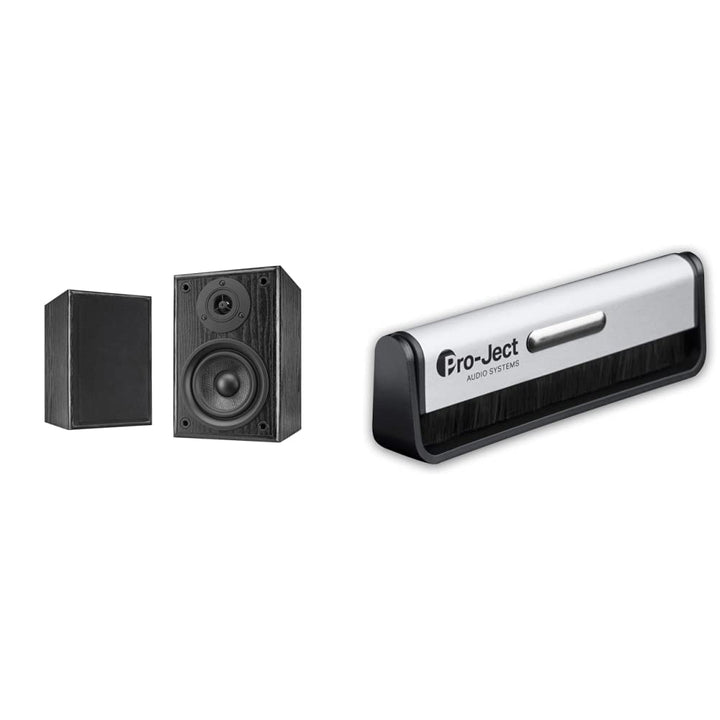 Dual LS 100 Aktiv-Lautsprecher Set (Phono-Eingang, integrierter Verstärker für Plattenspieler, Paar)