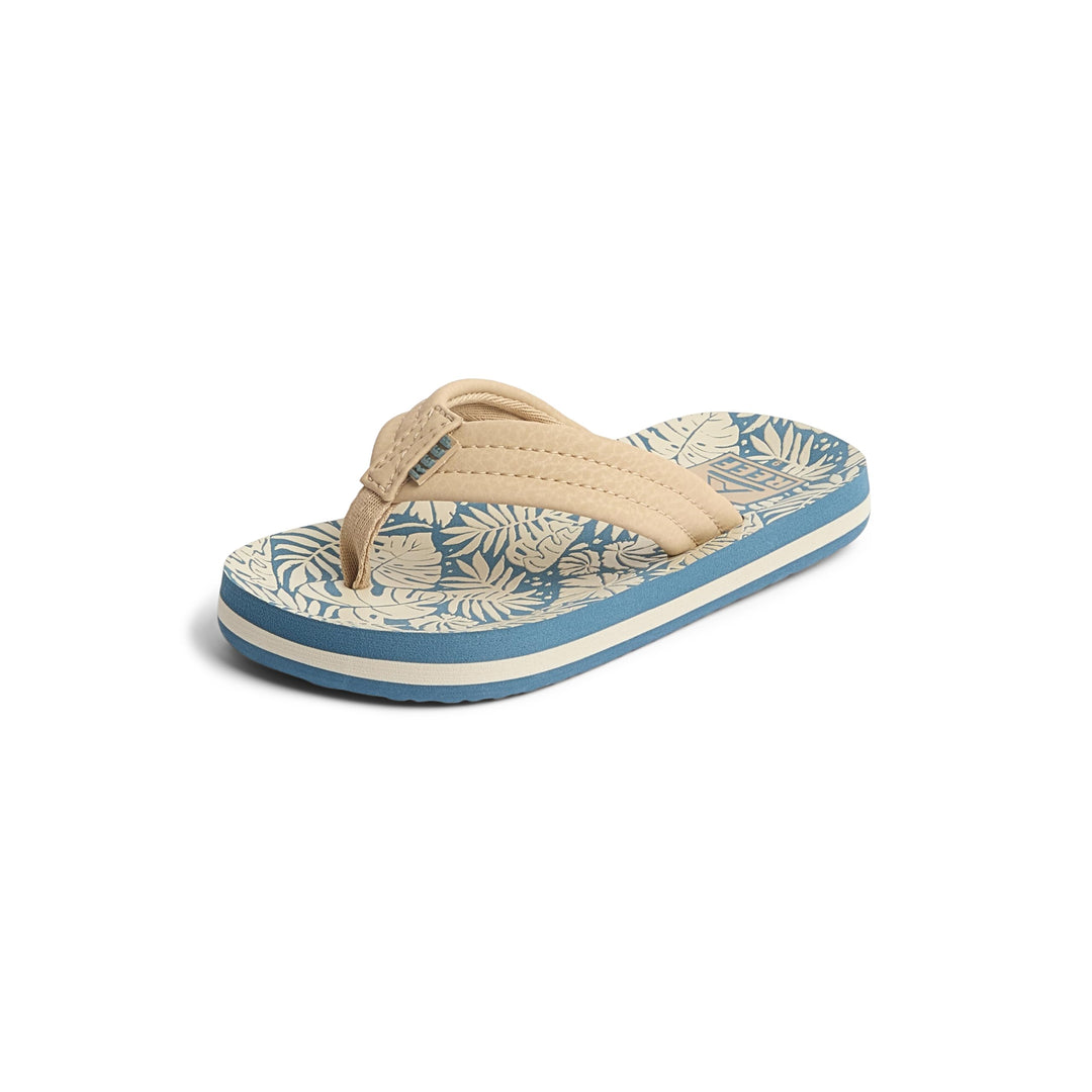 Reef Kindersandalen Kids Ahi 35 EU Blau Hellbraune Handfläche, 35 EU Blau Hellbraune Handfläche