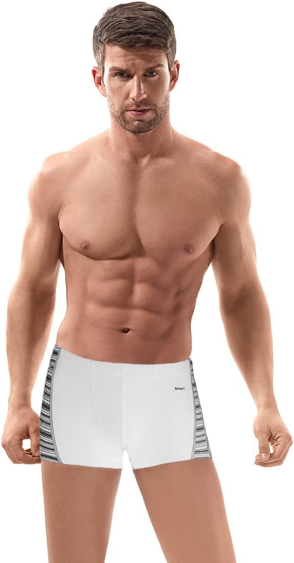 e.VIP® 3er Pack Herren Boxershorts Jacob 751 aus Micromodal L 3x Weiss, L 3x Weiss