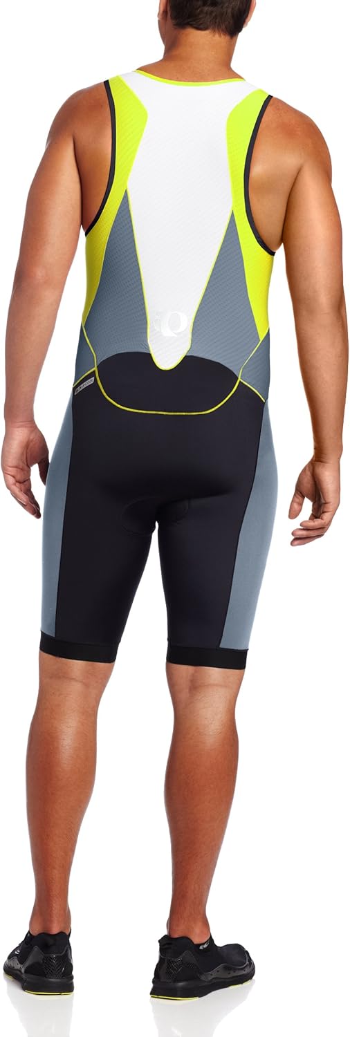 PEARL IZUMI Elite Inrcool Tri-Anzug für Herren S Weiss/Gelb., S Weiß/Gelb.
