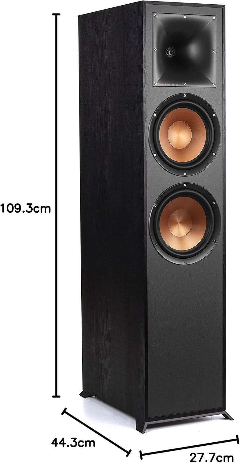 Klipsch R-820F Standlautsprecher schwarz