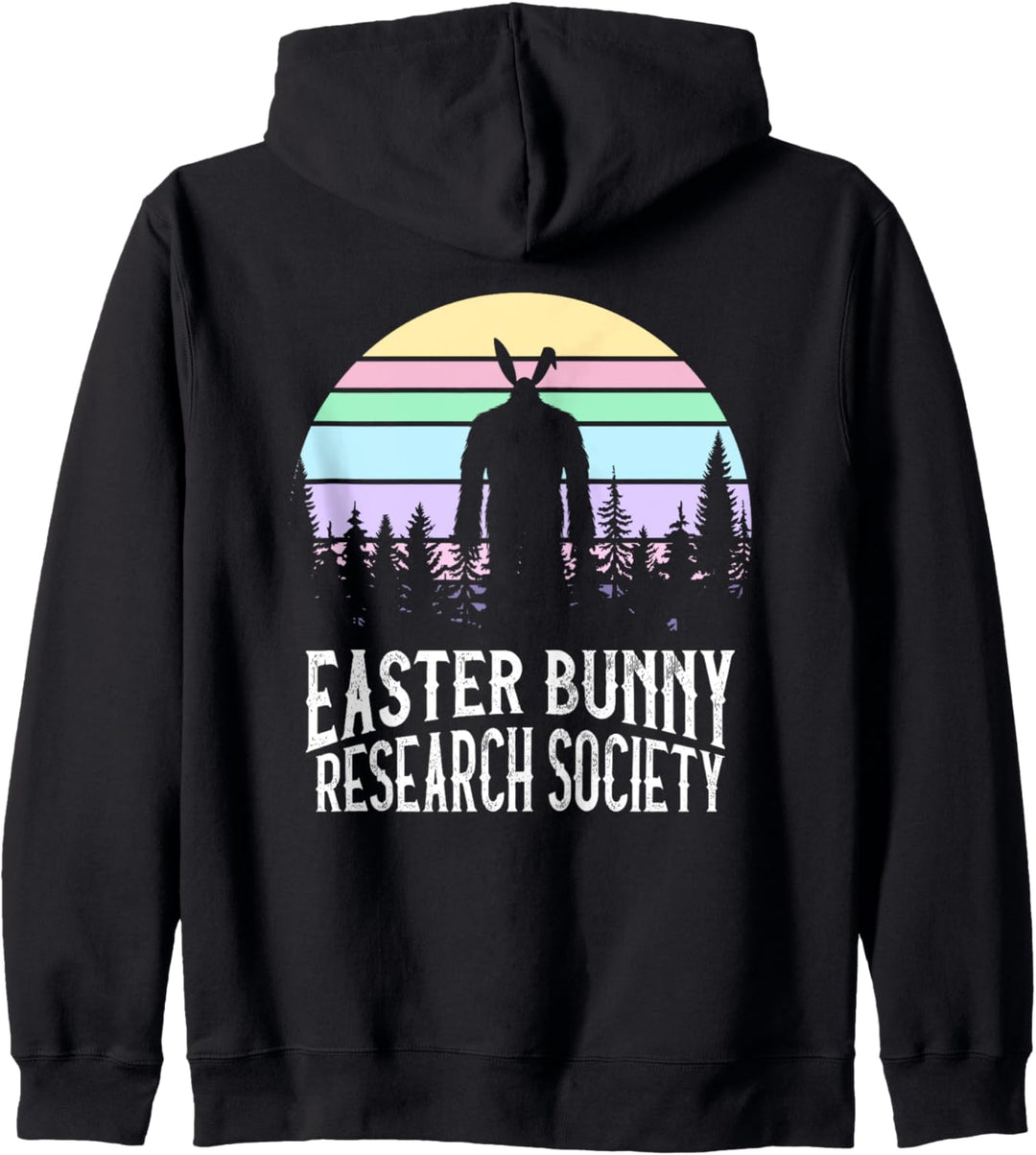 Lustiger Osterhase Bigfoot Research Society Kapuzenjacke
