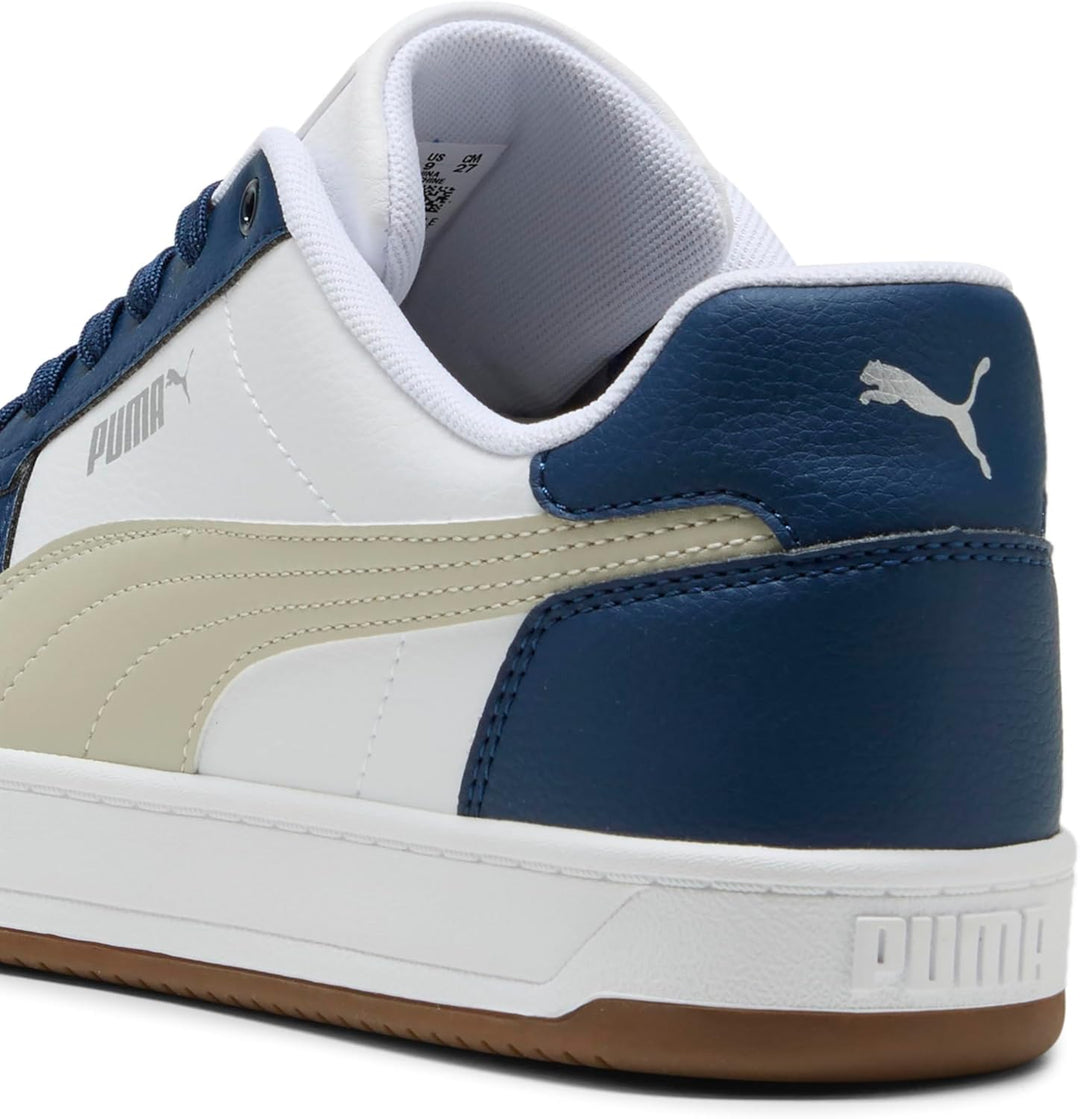 PUMA Unisex Caven 2.0 Sneaker 36 EU Puma White Desert Dust Gum, 36 EU Puma White Desert Dust Gum