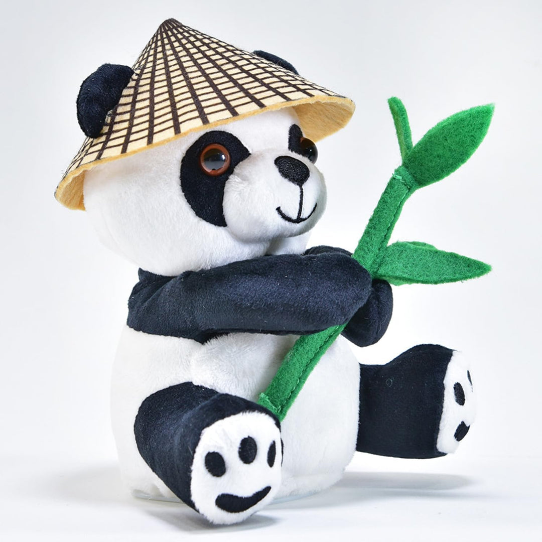 Kögler 76922 - Labertier Panda Bao Bao, ca. 14,5 cm gross, nachsprechende Plüschfigur mit Wiedergabe