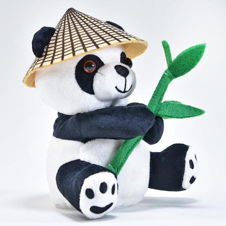 Kögler 76922 - Labertier Panda Bao Bao, ca. 14,5 cm gross, nachsprechende Plüschfigur mit Wiedergabe