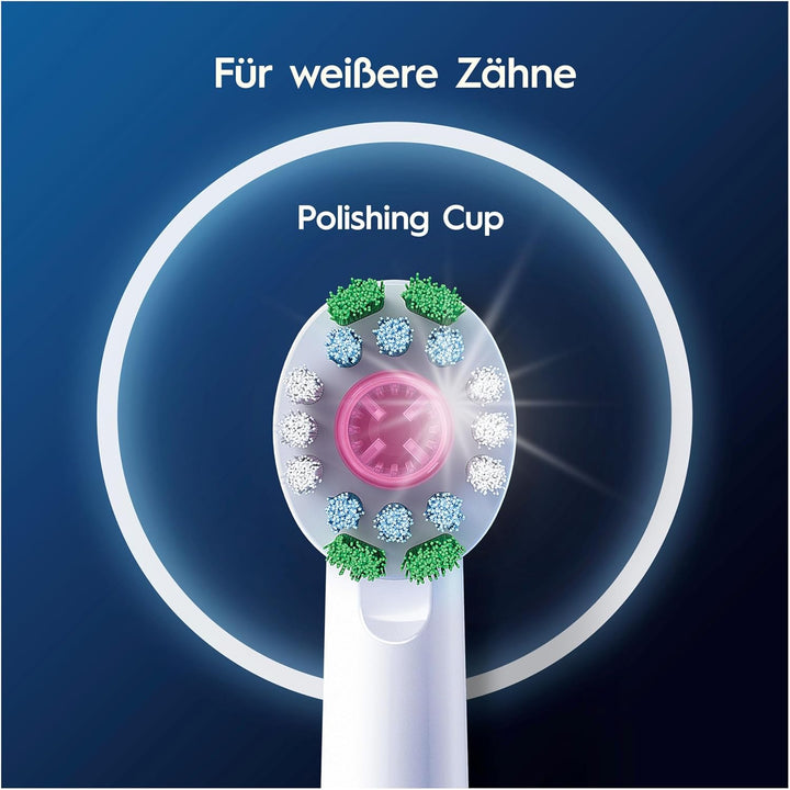 Oral-B Pro 3DWhite Aufsteckbürsten für elektrische Zahnbürste, 12 Stück, aufhellende Zahnreinigung,