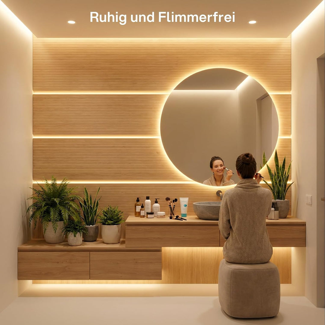 REYLAX LED Transformator 12V 60W, Treiber Elektronischer Trafo, 5A Trafo 230V Auf 12V DC Schalt Nied