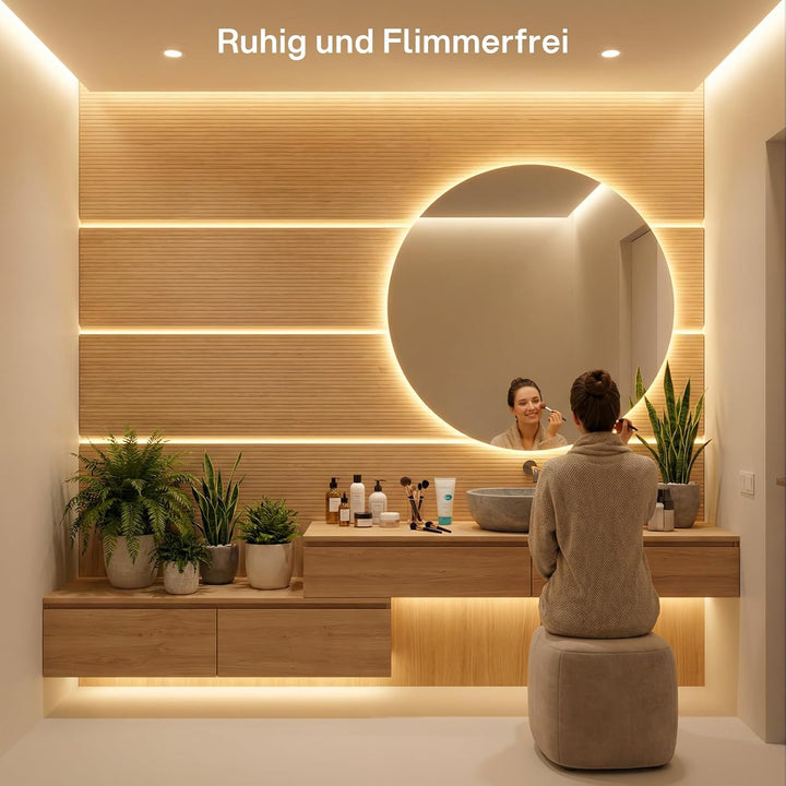 REYLAX LED Transformator 12V 60W, Treiber Elektronischer Trafo, 5A Trafo 230V Auf 12V DC Schalt Nied