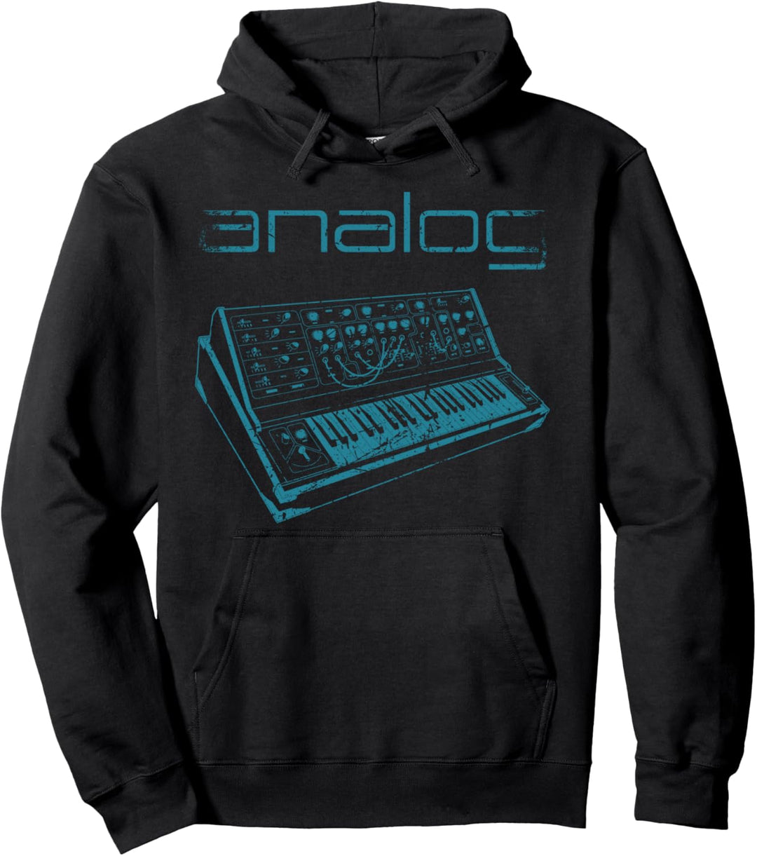 Modular Synthesizer Vintage Analog Pullover Hoodie