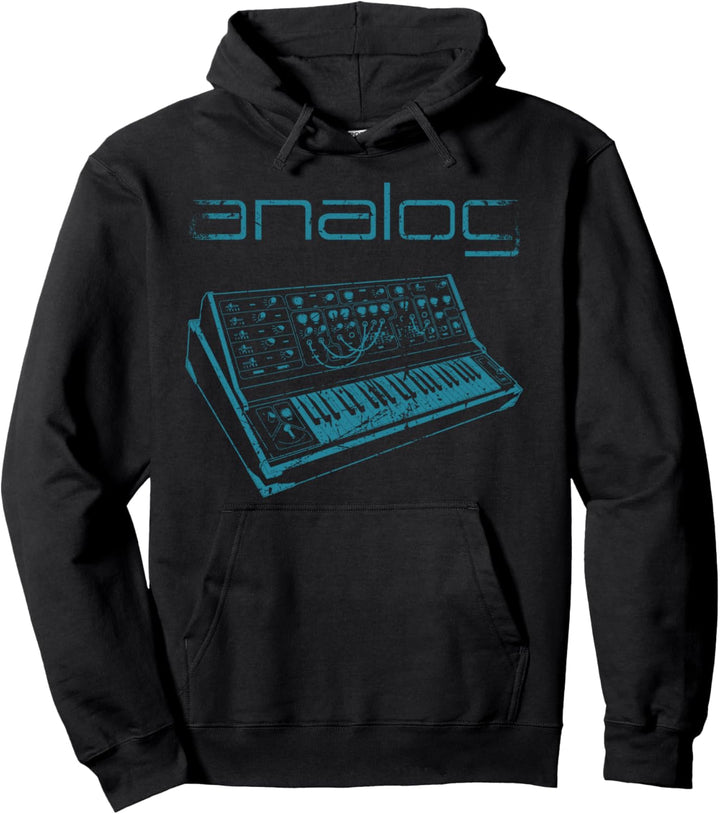 Modular Synthesizer Vintage Analog Pullover Hoodie