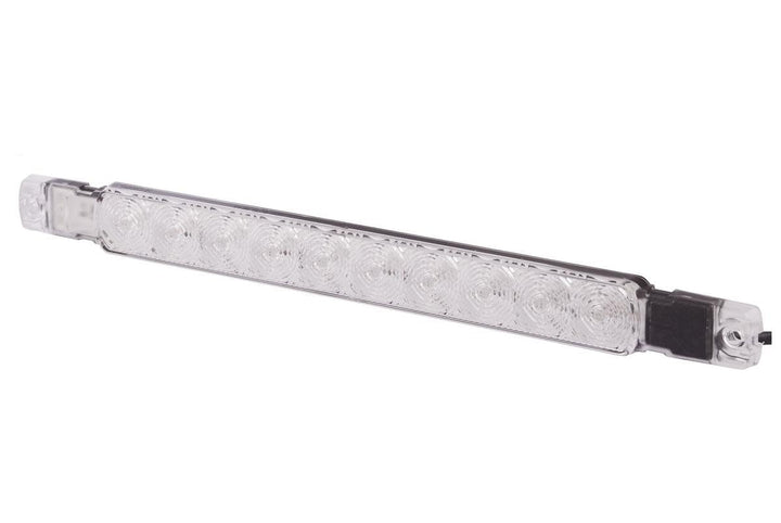 HELLA - Nebelschlussleuchte - Strip Lamp - LED - 24V - Anbau - Lichtscheibenfarbe: transparent - Kab