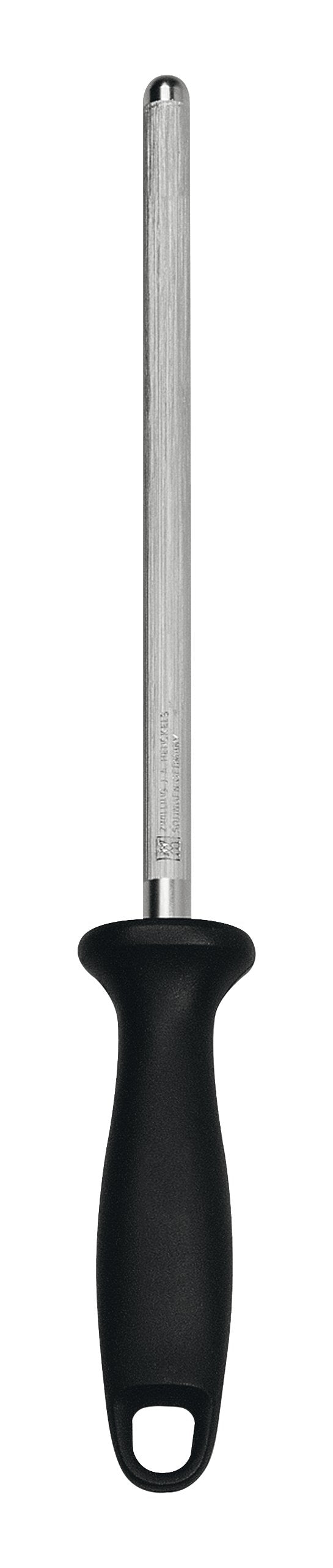 ZWILLING Wetzstahl aus geriffeltem, hoch karbonisiertem und hartverchromtem Stahl, Länge: 21 cm, Kun