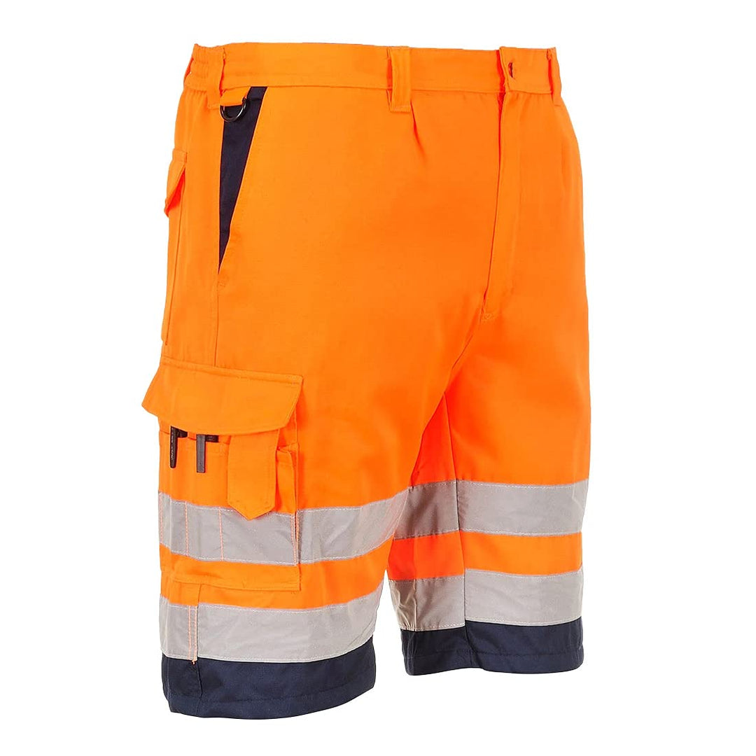 Portwest - Herren Sicherheit Shorts - Orange, Small