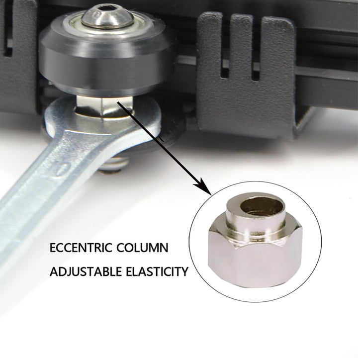 Zeberoxyz Direct Drive Doppelzahnrad-Extruder Upgrade Support Plate with Pulleys Kit Easy Print Flex