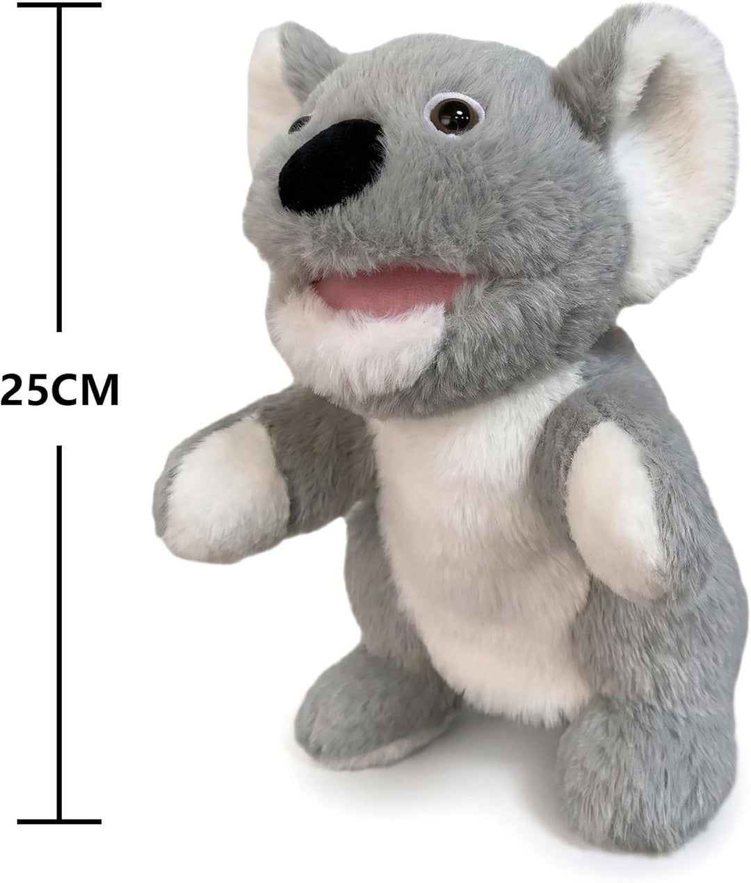 2026 Tierhandpuppen für Kinder,Kleinkind enthält Wolf,Tiger,Löwe,AFFE und bewegliche offene Münder,p