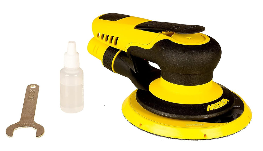 Mirka PROS 680CV / Druckluft Exzenter-Schleifer Schleifmaschine mit Zentral-Absaugung und Klett / fü