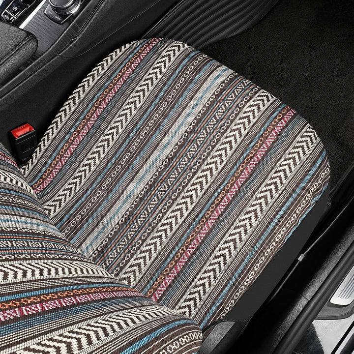 SOBONITO Auto-Sitzbezüge Set Universal,Bohème-Stil,Auto-Sitzschoner,Auto-Schonbezüge,Schweres Decken