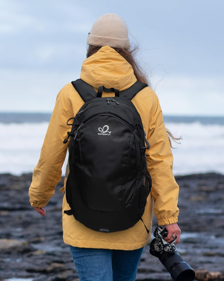 WATERFLY Wanderrucksack 30L Trekkingrucksack Reiserucksack: Wasserdicht Wandern Rucksack Trekking Ou